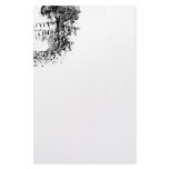 Skull Kiss Gothic Goth stationery