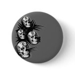 Skull Kisses Gothic art for sexy Goth girls n guys Pins