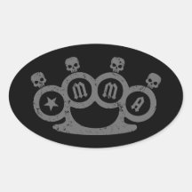 Skull Knuckles Stickers