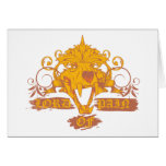 Skull ~ Lord of Pain Customize Gift Template Card