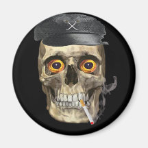 Skull man gifts magnets