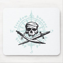 skull mauspad
