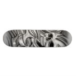 skull metal planches à roulettes