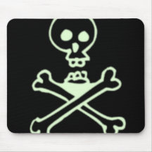 Skull mouse pad
