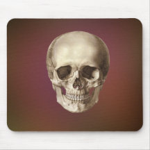 Skull mouse pad