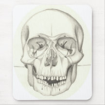 Skull mousepad