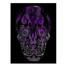 skull_murasaki ポストカード