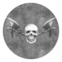 Skull N Axes Sticker