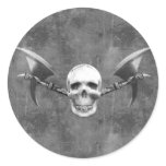 Skull N Axes Sticker