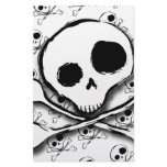 Skull N Bones with backdrop Stationery