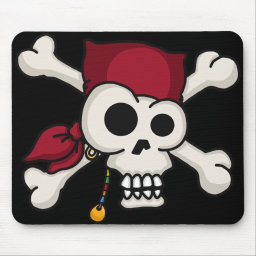 Skull N Crossbones Mouse Pad