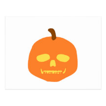 Skull-O-Lantern Post Cards