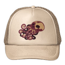 Skull Octopus Hats