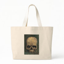Skull of a witch bag