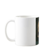 Skull of a witch coffee mug