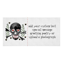 Skull of Hearts Photo Cards