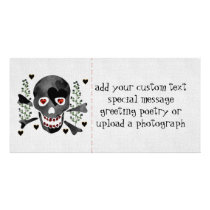 Skull of Hearts Photo Cards