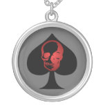 Skull Of Spades Necklace