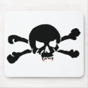 Skull of the Undead mousepads