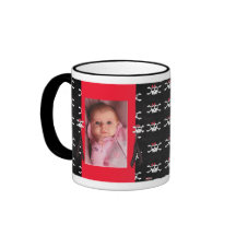 Skull picture mug