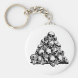 Skull Pile Key Chain