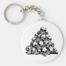 Skull Pile Key Chain