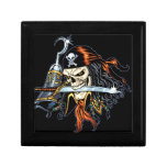 Skull Pirate with Sword and Hook by Al Rio gift boxes
