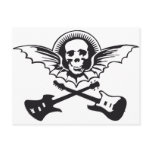 skull postcards