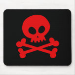 Skull (red) mousepad