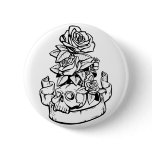 Skull-Roses-Scroll Pins