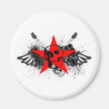 skull shirt fridge magnets