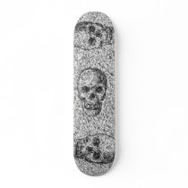Skull. Skateboards