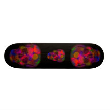 Skull skateboard