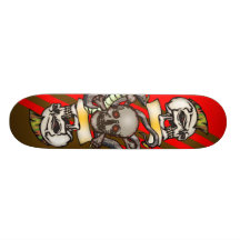 Skull Skateboard