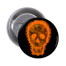 Skull Spectres Big Skull Orange button