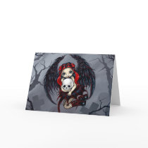 "Skull Stealer" Greeting Card