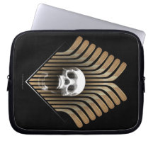 Skull & Sticks Computer Sleeve