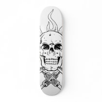 Skull Tattoo Skate Board Decks