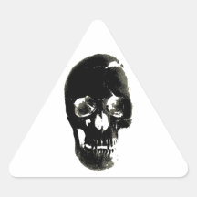 Skull Triangle Stickers