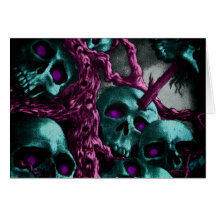 skull valley greeting card