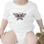 Skull w/Wings Romper