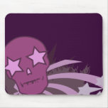 Skull with Star Eyes mousepads