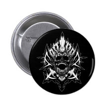 SKULL-X BADGE AVEC ÉPINGLE