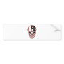 Skull Yin Yang Bumper Sticker