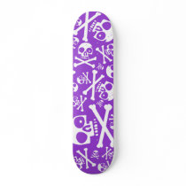 SkullDuggery Purple Skateboard Deck
