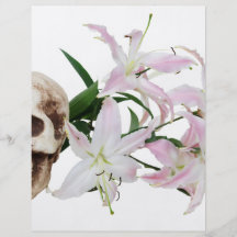 SkullFlowers051409 Flyer Design