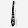 skulls and bones tie