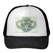 Skulls and Butterflies Hats