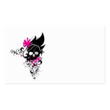Skulls-and-Curls Business Cards