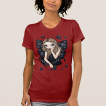 Skulls And Stars gothic fairy Shirt